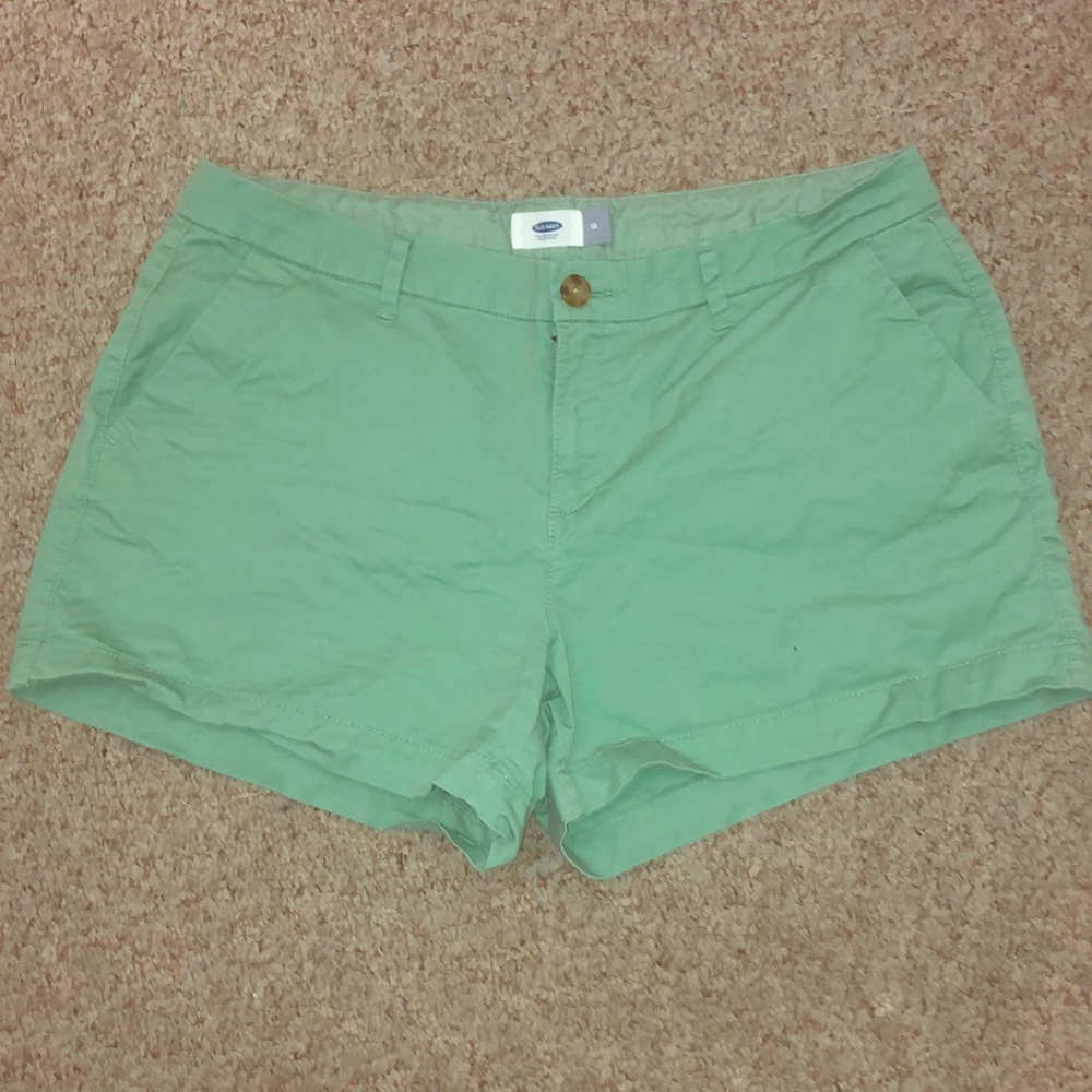 Mint green old navy shorts